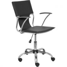 Forol - Sedia Bogarra In Similpelle E Braccioli Fissi Marrone