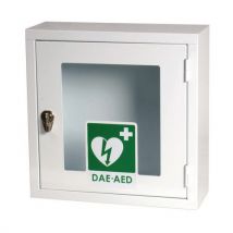 Armadietto per Defibrillatore - Acciaio - Interni - 425x452x160mm - Sicuro e Resistente