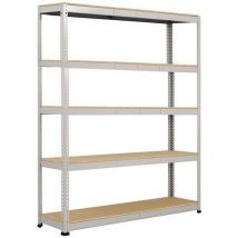Scaffalatura Per Magazzino Rapid 1 1980x2440x915 5 Ripiani - Manutan