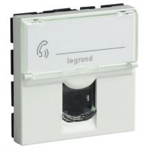Prese 2p+t E Rj45 2 Moduli Modules Legrand Mosaic