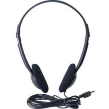 Cuffia Stereo Eco Jack 35 Mm Nero - Manutan