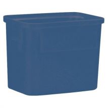 Promens - Fusto Cubico Ercobox 75l Colore Blu Senza Rotelle