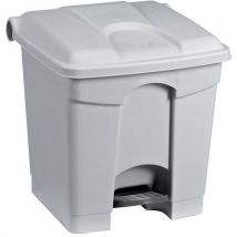 Pattumiera In Plastica A Pedale H 435 Cm Grigio - Manutan