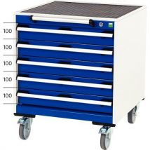 Bott - Cassettiera Mobile 5 Cassetti L650xp650xh780 Mm