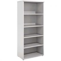 Libreria Alta Grigia 185x46x72cm - Manutan