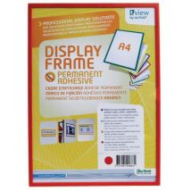 Lotto di 4 Targhe Con Retro Adesivo