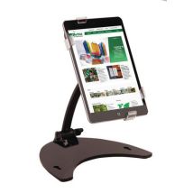 Tarifold - Supporto Tablet X-tend da Tavolo - Nero - Regolabile 17.78-25.4 cm