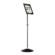 Tarifold - Supporto per Tablet da Terra X-tend - Nero - Altezza Regolabile 130cm - Sicurezza e Stabilità