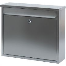 V-Part - Cassetta Delle Lettere Da Parete Altezza 315 Cm Inox Opaco