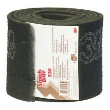 Scotch-Brite - Rotolo Abrasivo Nero Scotch Brite