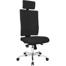 Topstar - Sedia Da Ufficio Lightstar 30 Mat.base:allum Nero