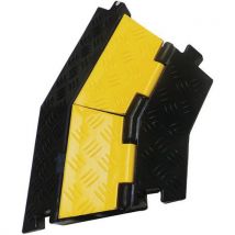 Cable Equipements - Canalina Passacavi Cobra 32-2 - Angolo 45° - Sinistra