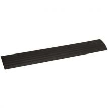 Cable Equipements - Canalina Passacavi 2 Canali Per Pedoni Ondeo- 87 Cm - Nero