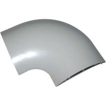Cable Equipements - Canalina Passacavi Angolo 90° PG12 - PVC Grigio 70x18mm - Max Cavo Ø 12mm