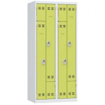 Vinco - Armadietto A L 2 Colonne 400mm Portalucchetto Anice