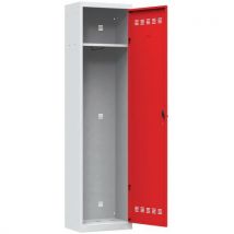 Vinco - Armadietto 1 Colonna 500mm Chiave Rosso