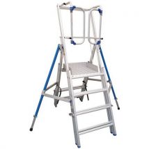 Solide - Piattaforma Da 4 A 6 Gradini Cancelletto Tipo Saloon