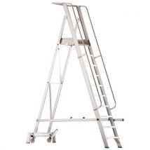 Solide - Piattaforma Mobile Ripiegabile - 10 Gradini
