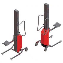 Manuvit - Carrello Elev Moovit 80kg 1600mm Sperone A Rulli/piatto A V