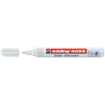 Edding - Pennarello Per Vetro E Ardesia E4095 Bianco Punta 2-3 Mm