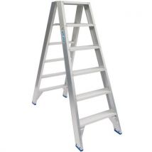 Solide - Scaletta A Doppia Salita - 2x6 Gradini