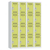 Vinco - Armadietto 4 Colonne 300mm 4 Scomparti Chiave Anice