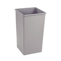 Rubbermaid - Pattumiera Quadrata 87 L Grigia