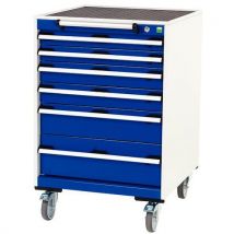 Bott - Cassettiera Mobile 7 Cassetti L650xp650xh980 Mm