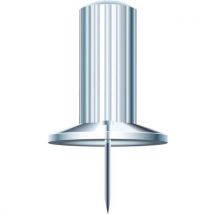 Exacompta - Confezione Da 25 Puntine-spilli Papic Punta 7 Mm Crystal Trasparente