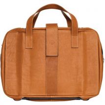 R-Go Tools - R-go Viva-custodia+supporto Pc Portatile In Pelle Marrone