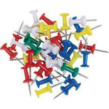 Puntine Colori Assortiti 100 Unità - Manutan