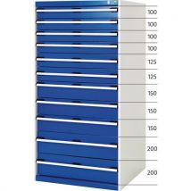 Bott - Armadio Con 11 Cassetti 800x750x1600 Mm Mm