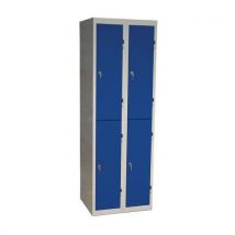 Armadietto Da Montare Duro Mont-4 Scomp Con Serrat-blu - Manutan
