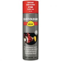 Rust-Oleum - Vernice Di Finitura Spray Hard Hat - 500 Ml - Rosso Traffico