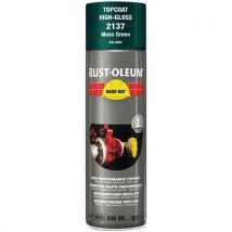 Rust-Oleum - Vernice Di Finitura Spray Hard Hat - 500 Ml - Verde Muschio