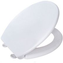 Medial - Sedile Copri Wc Con Chiusura Silenziosa Polipropilene Bianco Trattamento Anti-batterico