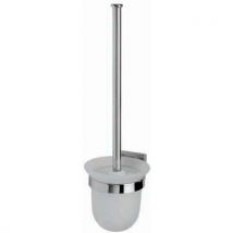 Medial - Portascopino Murale Acciaio Inox Aisi 304-vetro