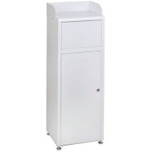 Medial - Guida Ferma Vassoi Rettangolare - Metallo Verniciato Bianco - 11.5 cm Altezza