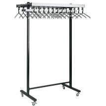Gardelux by hermeta - Appendiabiti Prof.110 Cm Alluminio/acciaio Material:allumi