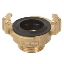 Ribimex - Raccordo Rapido In Ottone Filettatura Maschio 11/2