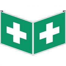 Brady - Cartello Di Evacuazione-emerge Mat.:pvc Messag:pronto S