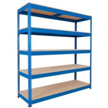 Scaffalatura Per Archivio Rapid 1 1980x1830x915 5 Rip. Blu - Manutan
