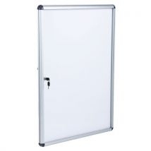 Bacheca Per Interni 1 Anta Manutan 720x981mm Bianca - Manutan