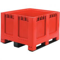Schoeller Allibert - Cassa-pallet Geobox 543 L 3 Solette Fondo E Pareti Pieni
