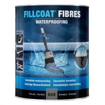 Rust-Oleum - Impermeabilizzante C/fibre Riparazioni Tetti 1l Grigio Scuro