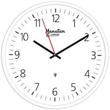Orologio Analogico Da Parete Al Quarzo Ø 40 Cm - Bianco - Manutan