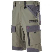 Lafont - Bermuda Da Lavoro Crusher Kaki/grigio T3