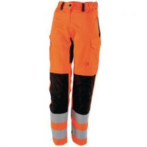 Lafont - Pantaloni Da Donna Tara Arancione/nero T2