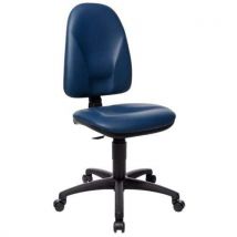 Topstar - Sedia Dolly Schienale Alto Tessuto Softex Blu