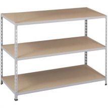 Scaffalatura Magazzino Manutan Rapid 2 914x1220x455 Zincata - Manutan